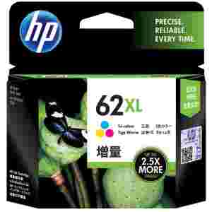 HP 62XL ink cartridge tri-colour high capacity 1-pack