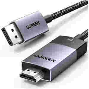 Kabel DisplayPort (m) => HDMI (m) 2,0m Ugreen 8K@60Hz (80397)