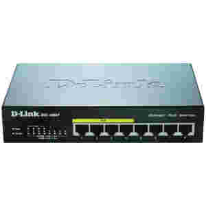 STIKALO 8-PORT D-link 100/1000 1000 (DGS-1008P/E)