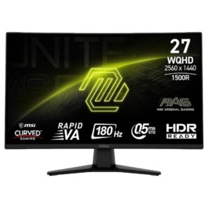 Zaslon MSI MAG 274CQF 27" / WQHD / Rapid VA / 180Hz / 0