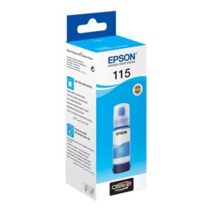 EPSON 115 EcoTank Cyan ink bottle