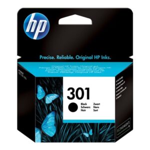 HP 301 original ink cartridge black standard capacity 3ml 190 pages 1-pack