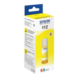 EPSON 112 EcoTank Pigment Yellow ink bottle