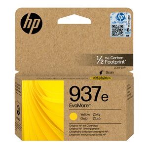 HP 937e EvoMore Yellow Original Ink Cartridge