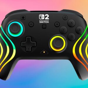 TURTLE BEACH SWITCH 2 AFTERGLOW WAVE brezžični kontroler črne barve