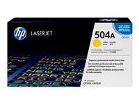 HP 504A Colour LaserJet original toner cartridge yellow standard capacity 7.000 pages 1-pack ColorSphere