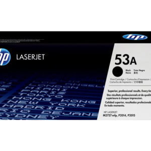 HP 53A LaserJet original toner cartridge black standard capacity 3.000 pages 1-pack