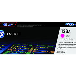 HP 128A LaserJet original toner cartridge magenta standard capacity 1.300 pages 1-pack
