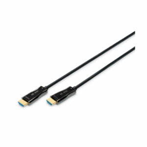KABEL HDMI/HDMI M/M 15,0m Digitus AOC optični hibridni pozlačeni kontakti V2,0b UHD 4K (AK-330125-150-S)