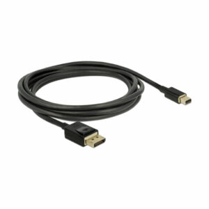 Kabel DisplayPort mini (m) => DisplayPort (m) 2,00m Delock 8K@60Hz (84928)