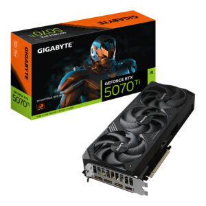 Grafična kartica nVidia RTX5070Ti GigaByte WINDFORCE - 16GB GDDR7 (GV-N507TWF3-16GD)