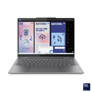 Prenosnik Lenovo 35,5 cm (14,0") Yoga 7 2-in-1 2880x1800 OLED na dotik 500nit 120Hz Ultra 7-258V/32GB/SSD1TB/BL/Windows Hello/ALU/Intel Arc 140V/Win11Home (83JQ0024SC)