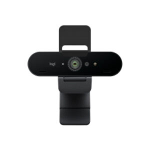 Spletna kamera Logitech Brio 4K 13MP 4K UHD 30FPS 60° - 90° USB-C črna Autofokus dvojni mikrofon Windows Hello (960-001718)