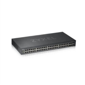 STIKALO 48-PORT ZYXEL GS1920-48v2 50Port Smart Managed Switch 44x Gig. Copper in 4x Gigabit dual pers. hybrid mode standalone ali NebulaFlex Cloud