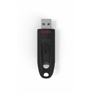 Spominski ključek 32GB USB 3.1 Sandisk Ultra 100MB/s - plastičen/drsni/črn (SDCZ48-032G-U46)