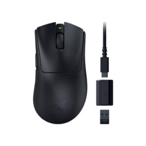 Miš Razer brezžična DeathAdder V3 Hyperspeed optična gaming 8 gumbov 26000DPI črna (RZ01-05140100-R3G1)