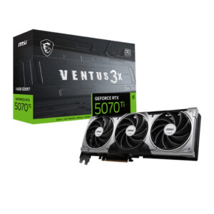 Grafična kartica nVidia RTX5070Ti MSI Ventus 3X OC - 16GB GDDR7 (V531-092R)