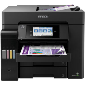 Tiskalnik multifunkcijski brizgalni barvni Epson EcoTank Office Pro L6570 A4 duplex tisk duplex skeniranje USB LAN WiFi 21ppm (C11CJ29402)