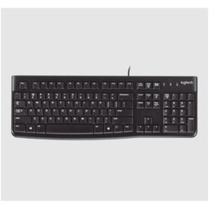 Tipkovnica Logitech K120 USB črna US OEM (920-002479)