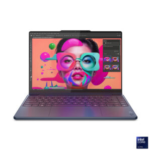 Prenosnik Lenovo 35,5 cm (14,0") Yoga 9 2-in-1 2880x1800 OLED na dotik 500nit 120Hz Ultra 7-258V/32GB/SSD1TB/BL/FP/ALU/Intel Arc 140V/Win11Home (83LC001ESC)