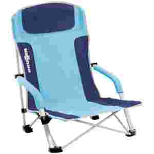 BRUNNER zložljiv stol za na plažo BULA  0404148N.C57 moder