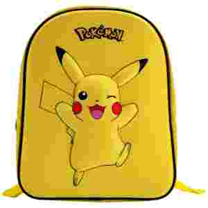 POKEMON - PIKACHU - JUNIOR nahrbtnik EVA 3D 32 cm - rumene barve