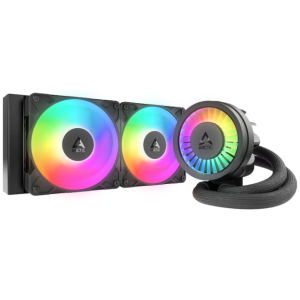 ARCTIC LIQUID FREEZER III PRO 240mm A-RGB vodno hlajenje za INTEL/AMD procesorje (črn)