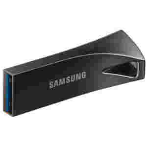 Spominski ključek 64GB USB3.1 Samsung Bar Plus 300MB/s kovinski brez pokrovčka siv (MUF-64BE4/APC)