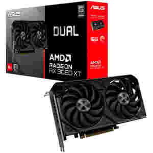 Grafična kartica AMD RX9060 XT Asus Dual - 16GB GDDR6  | 1xHDMI 2.1b 2xDisplayport 2.1a (DUAL-RX9060XT-16G)