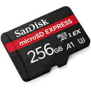 Spominska kartica microSDXC 256GB Sandisk Express 880MB/s/650MB/s U3 UHS-I (SDSQXFN-256G-GN4NN)