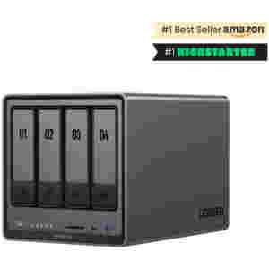 NAS ohišje Ugreen NASync DXP4800 Plus za 4+2 HDD/SSD Intel 8505 8GB DDR5 1x2.5GbE 1x 10GbE