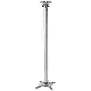 Nosilec za projektor stropni od 110 do 197 cm Sbox srebrn (PM-200XL)