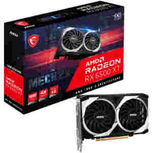 Grafična kartica AMD RX 6500XT MSI MECH 2X OC - 4GB GDDR6  | 1xDisplayport 1.4a 1xHDMI 2.1a (V508-003R)