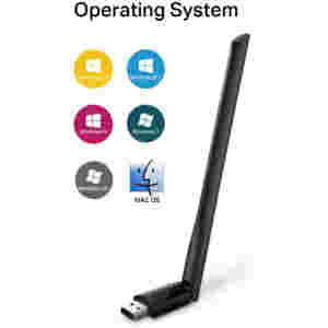 Brezžični mrežni adapter USB 2.0 TP-Link WiFi5 802.11ac AC600 600Mbit/s Dualband 1x antena (ARCHER T2U PLUS)