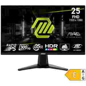 Zaslon MSI MAG 255XF / 24.5" / FHD / IPS / 300Hz / 0.5ms (GtG) / črn