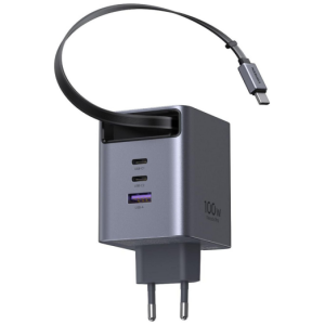 Ugreen Retractable 100W GaN USB-C polnilec