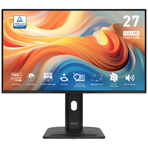 Zaslon MSI PRO MP275PG E14 / 27" / FHD / IPS / 144Hz / 1ms (MPRT) / črn