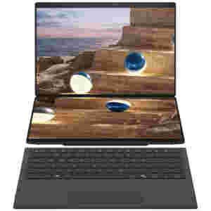 Prenosnik Asus 2x 35,5 cm (14,0") Zenbook Duo 2880x1800 OLED na dotik 1000nit 144Hz Ultra X9-388H/32GB/SSD2TB/BL/AI Chip: 50 TOPs/CER-ALU/Intel Arc B390/Win11Pro (90NB16V1-M009K0)