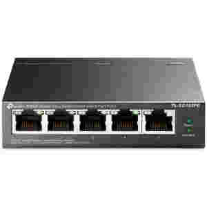 STIKALO 5-PORT TL-SG105PE Easy Smart Switch 100/1000 4-Port PoE+ (TL-SG105PE)