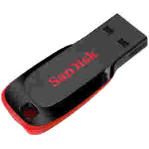 Spominski ključek 128GB USB2.0 Sandisk Cruzer Blade 128-bit AES (SDCZ50-128G-B35)