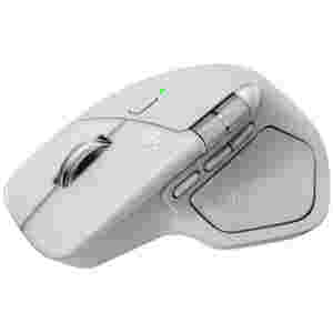 Miš brezžična + Bluetooth USB-C Logitech MX Master 4 za Mac 8000DPI Bolt reciever bela (910-007576)