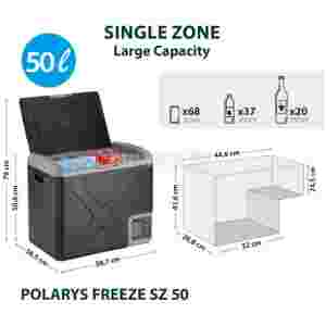 BRUNNER prenosni hladilnik  POLARYS FREEZE SZ 50