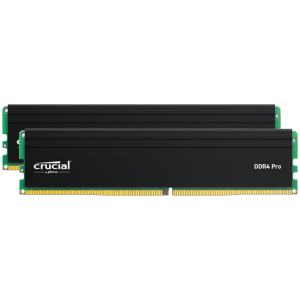 Crucial Pro 64GB Kit (2x32GB) DDR4-3200 DIMM PC4-25600 CL22