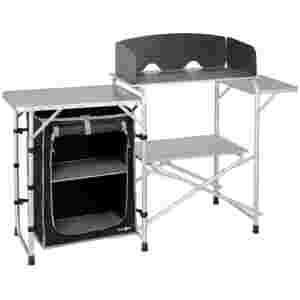 BRUNNER Prenosna kamp kuhinja in omara za shranjevanje SNACK EASY BLACK 0426034N.C03