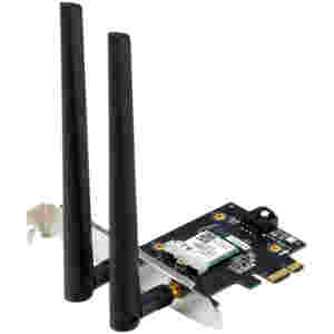 Mrežna kartica PCIe <=> WiFi 6E + BT 5.2 Asus PCE-AXE5400 (90IG07I0-ME0B10)