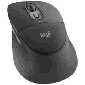 Miš brezžična + Bluetooth Logitech Signature Comfort Plus M850 L velikost grafitna (910-007715)