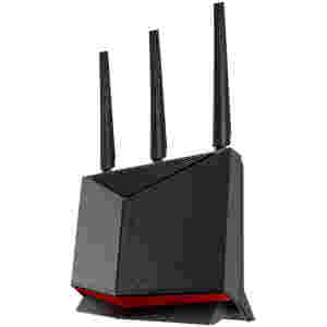 Usmerjevalnik brezžični Asus RT-BE86U WiFi7 802.11be BE6800 10000Mbit/s MU-MIMO 4xLAN 3x antena (90IG08W0-MO9A0V)