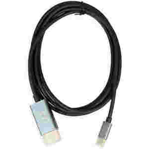 Kabel USB-C => DisplayPort 1.2 1,80m UHD 4K@60HZ črn iBOX (ITVCDP4K)