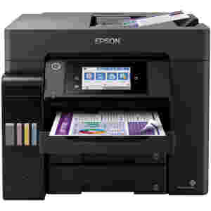 Tiskalnik multifunkcijski brizgalni barvni Epson EcoTank Office Pro L6550 A4 duplex tisk duplex skeniranje faks USB LAN WiFi 25ppm (C11CJ30402)