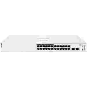 STIKALO 24-PORT 2xSFP HP Aruba Switch IOn 1830 100/1000 Rack 195W  12xPoE+ (JL813A)